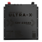 KickAss Ultra-X 230Ah 12V Deep Cycle Lithium Battery - Slimline BLACK EDITION