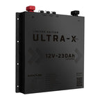KickAss Ultra-X 230Ah 12V Deep Cycle Lithium Battery - Slimline BLACK EDITION