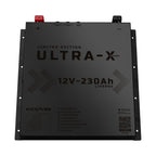 KickAss Ultra-X 230Ah 12V Deep Cycle Lithium Battery - Slimline BLACK EDITION