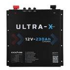 KickAss Smart 12V 230Ah Ultra-X Lithium Slimline Deep Cycle Battery LiFePO4