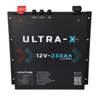 KickAss Smart 12V 230Ah Ultra-X Lithium Slimline Deep Cycle Battery LiFePO4