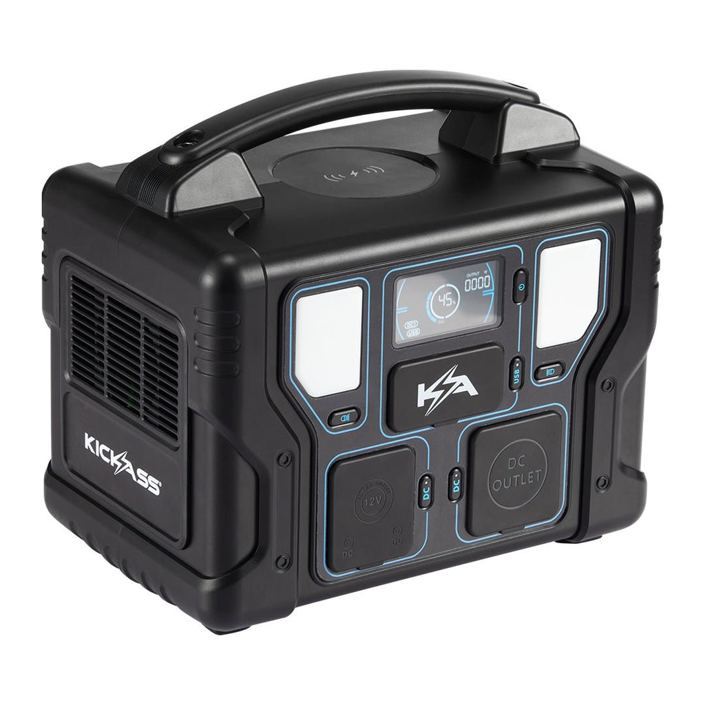 KickAss KickCharge DC500 Lithium Power Station - 512Wh, 40Ah @ 12.8V