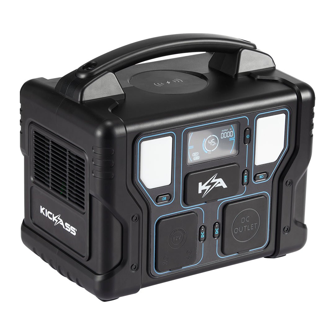 KickAss KickCharge DC500 Lithium Power Station - 512Wh, 40Ah @ 12.8V