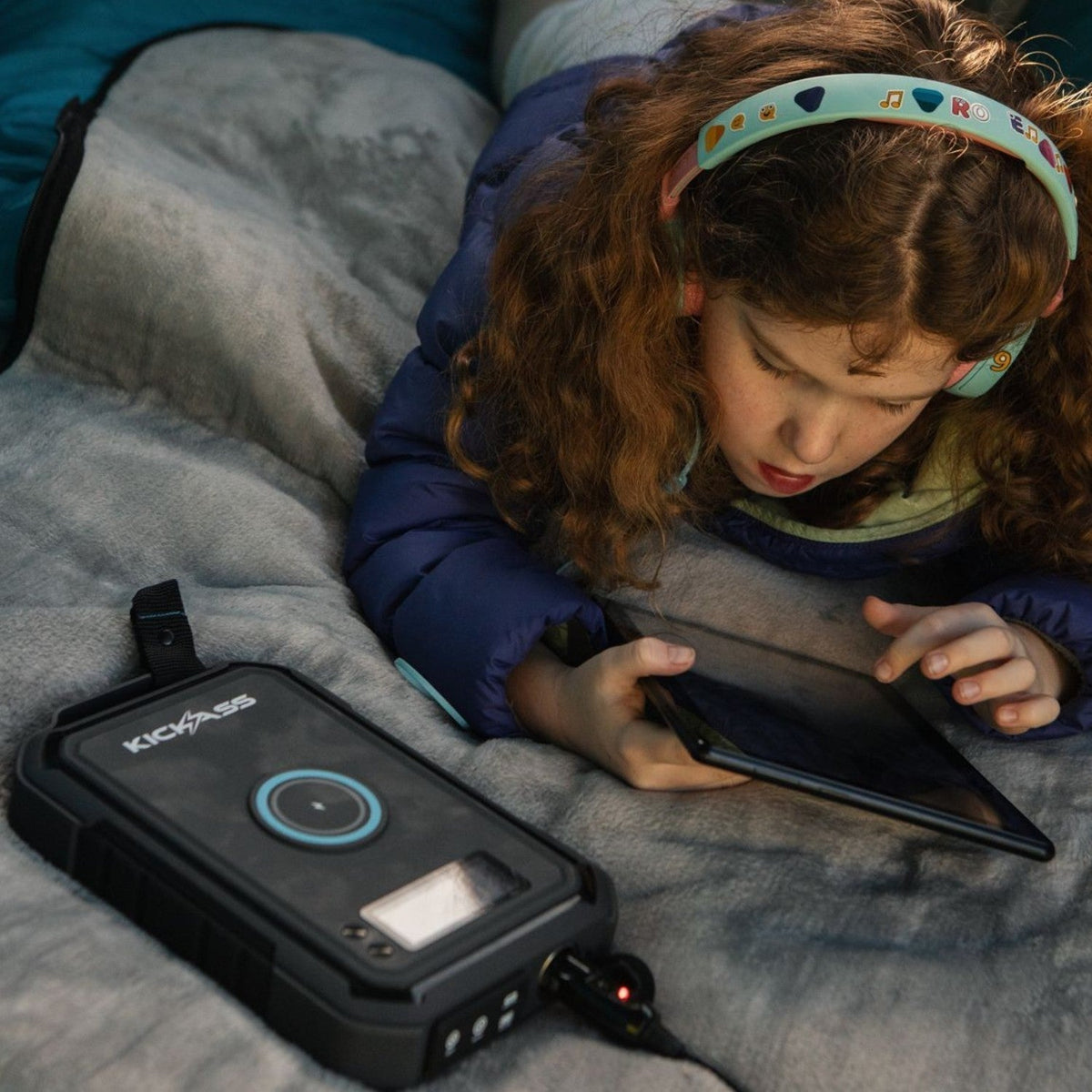 KickAss KickCharge Compact Portable Power Pack for Camping - 12Ah / 150Wh