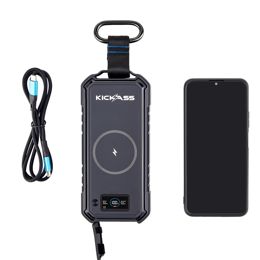 KickAss KickCharge Swag 88 Portable Power Pack for Camping - 24,000mAh