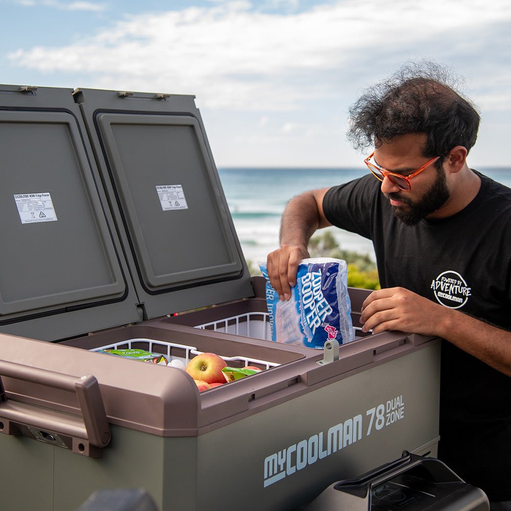 myCOOLMAN Recreational 78L Dual Zone Fridge/Freezer