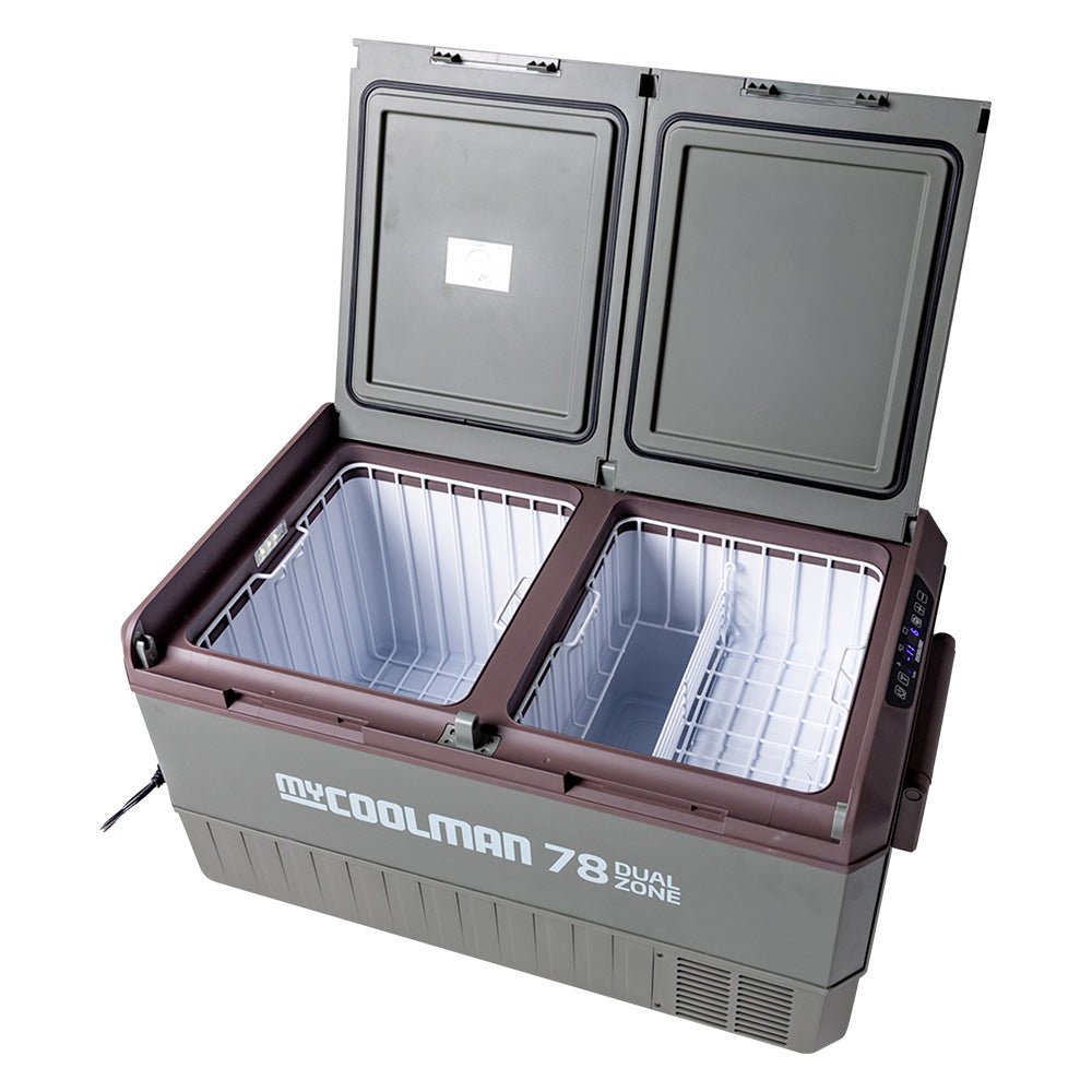 myCOOLMAN Recreational 78L Dual Zone Fridge/Freezer
