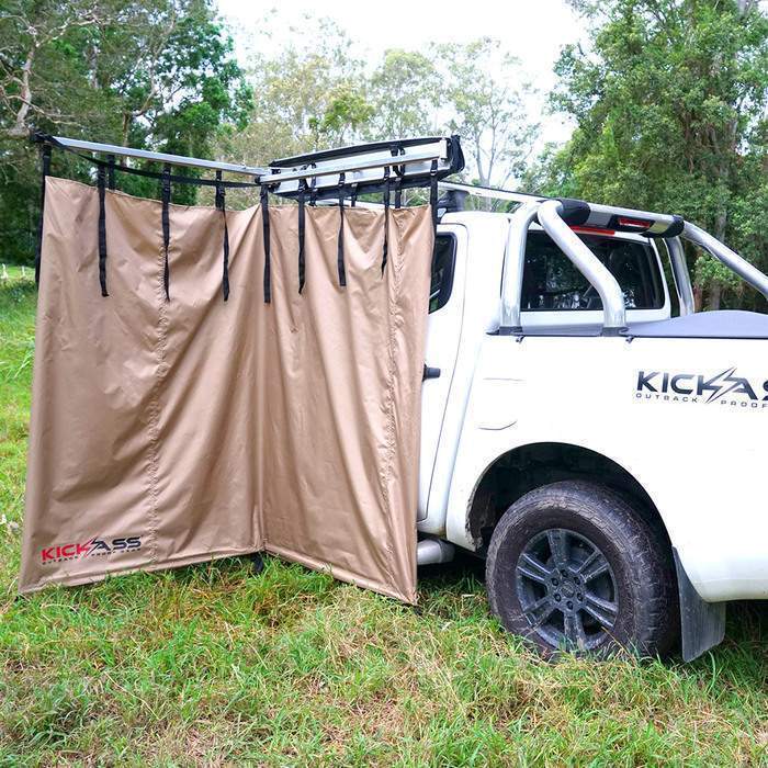 KickAss Shower Tent & Shower Base Bundle