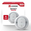 Kidde 20SD10-V Detect Smoke Alarm, 10-Year Battery, Photoelectric Sensor, Voice Alerts