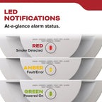 Kidde 20SD10-V Detect Smoke Alarm, 10-Year Battery, Photoelectric Sensor, Voice Alerts