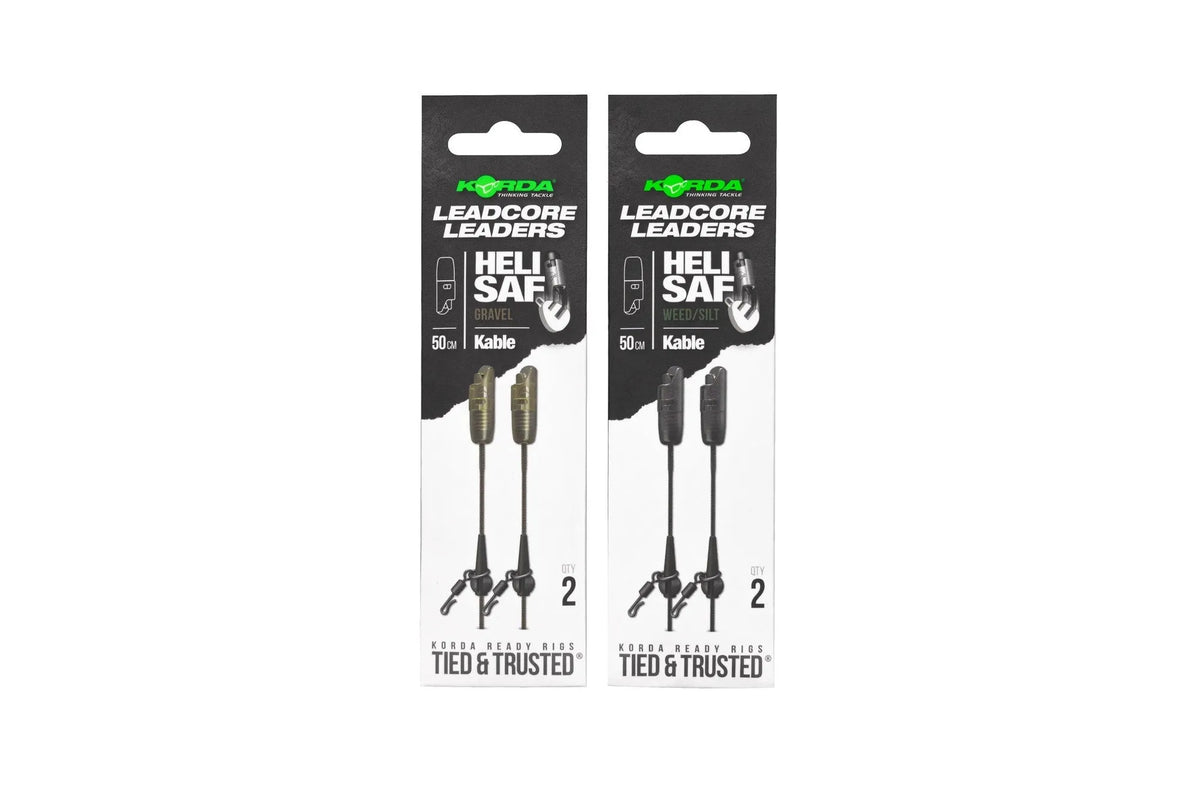 Korda - Kable Leadcore Leader Heli Safe Gravel 50cm Reelfishing