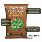 Growth Technology Cactus & Succulent Focus Repotting Mix Peat Free