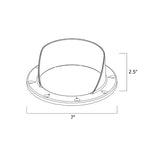 Kichler Accessory Lighting Component, Centennial Brass