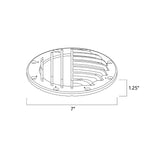 Kichler Accessory Rock Guard, Centennial Brass