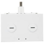 3/8" to 3/4" Pendant Adapter White For use with Gen 2 Fixtures