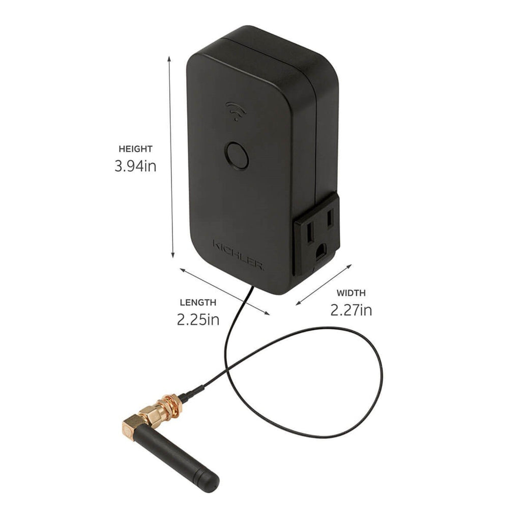 Kichler 12V Accessory Lighting Component, Black Material