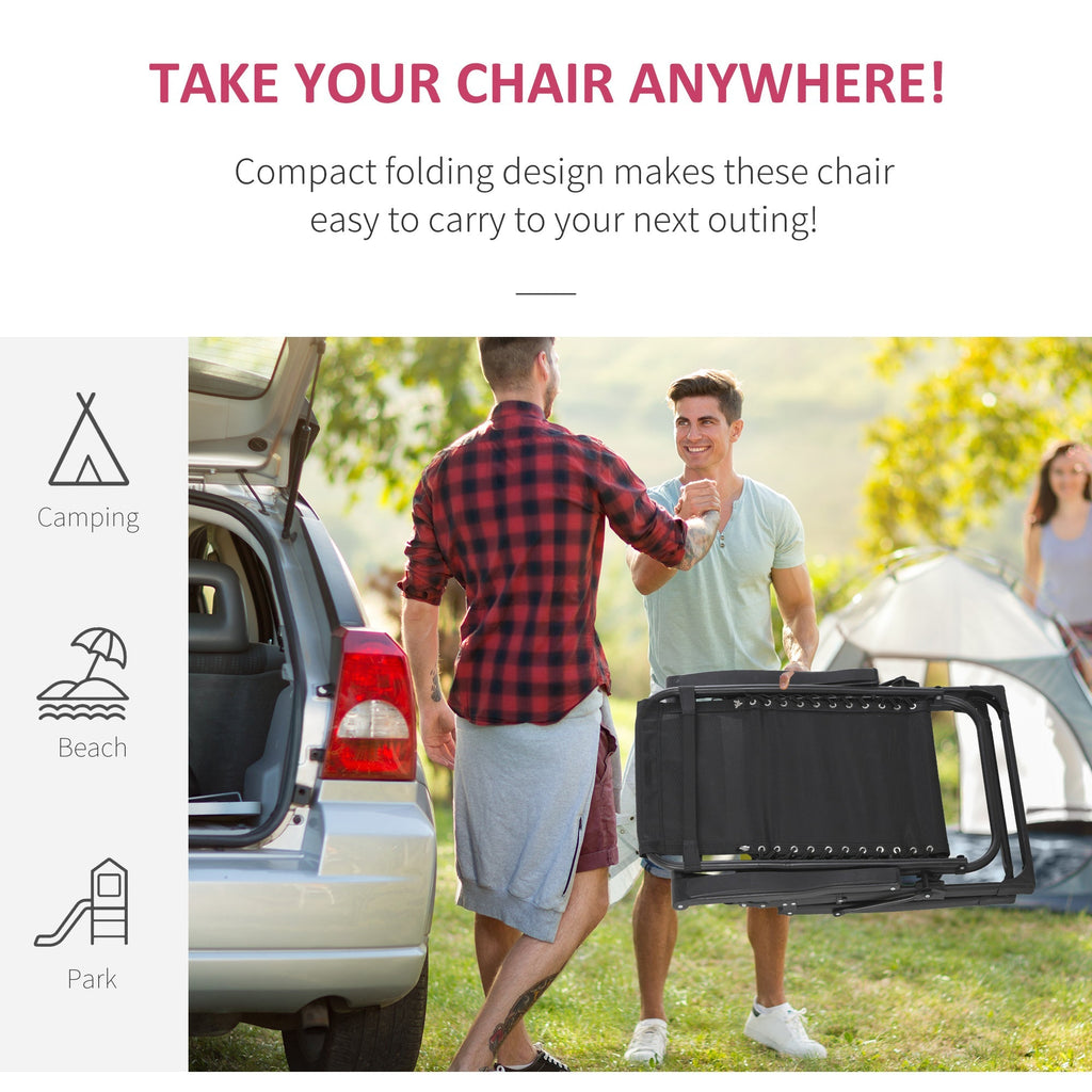 Reclining Zero Gravity Chair w/Adjustable Backrest, Removable Cushion & Headrest, Wine Red