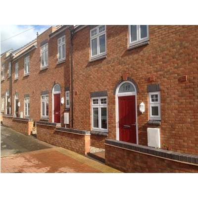 Lambourne Red Multi Mix Facing Brick 65mm x 215mm x 102mm - Sample