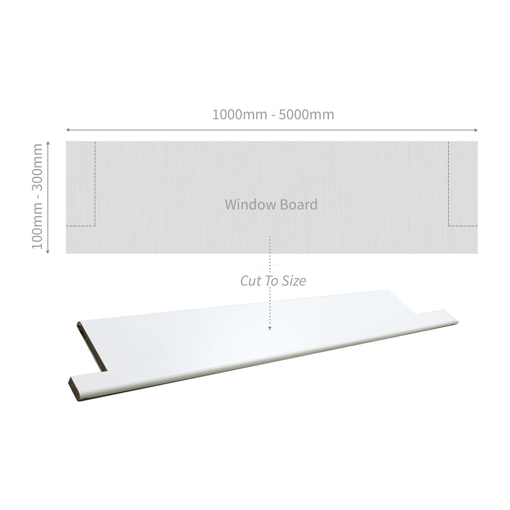 Laminated Window Board (1m)