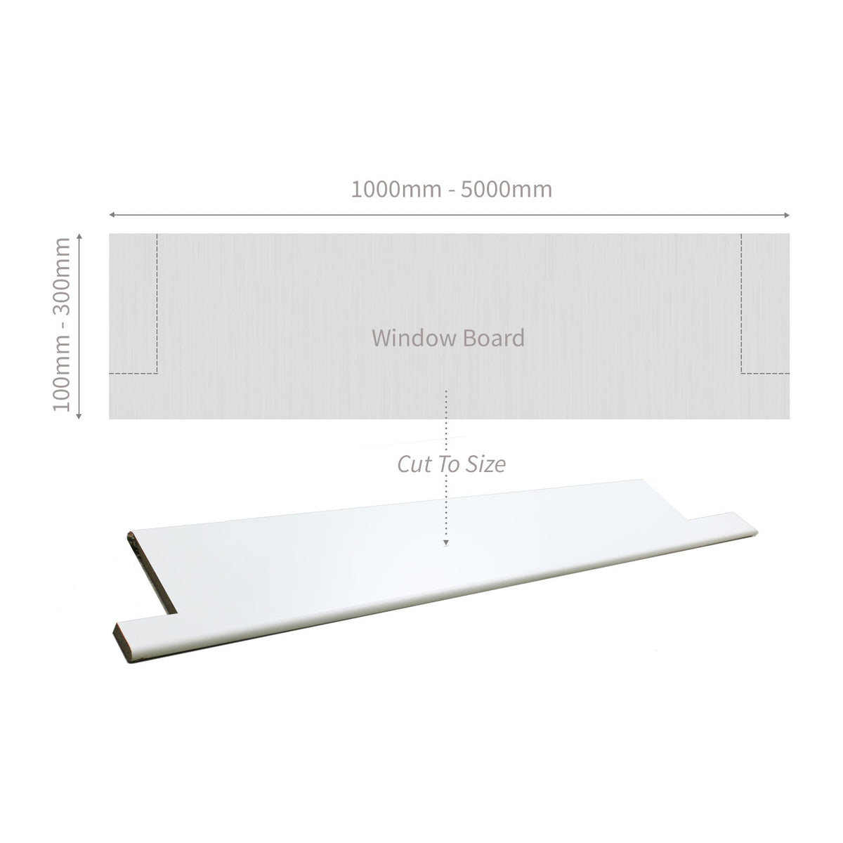 Laminated Window Board (1m)