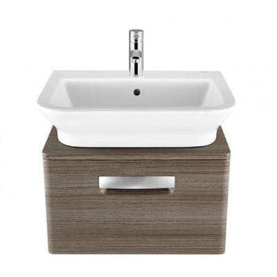 The Gap 550mm Base Bathroom Unit - Dark Wood