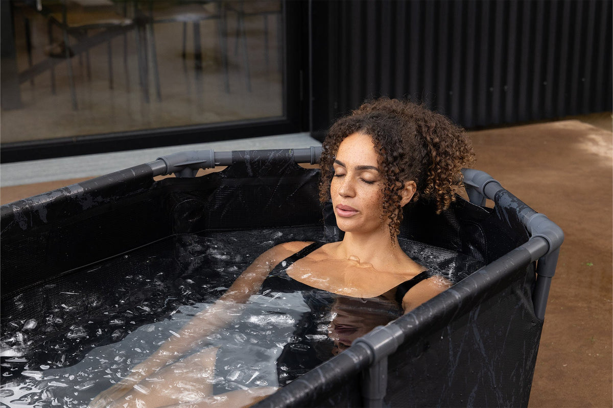 Glacial Dip™ Ice Bath Cold Plunge Recovery Tub with Pump