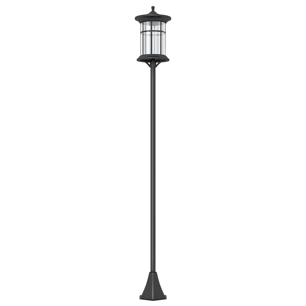 72" LED Outdoor Street Light, Waterproof IP44 for Patio, Garden, Backyard, Cool White