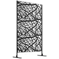 6.5FT Privacy Screen with Twisted Branch Design for Decorative Shade & Climbing Plants