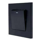 16AX 1-Gang 2-Way Light Switch Black | Ledison
