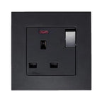 13A 1-Gang Switched Socket | Ledison Square Profile