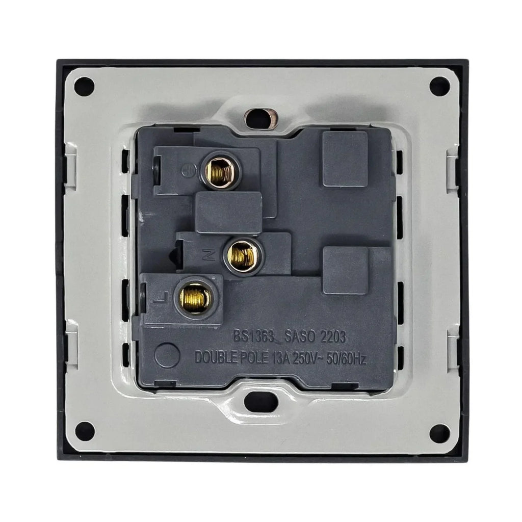 13A 1-Gang Switched Socket | Ledison Square Profile