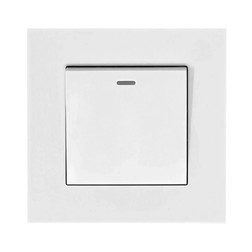 16AX 1-Gang 2-Way Light Switch White | Ledison