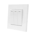 16AX 3-Gang 2-Way Light Switch White | Ledison