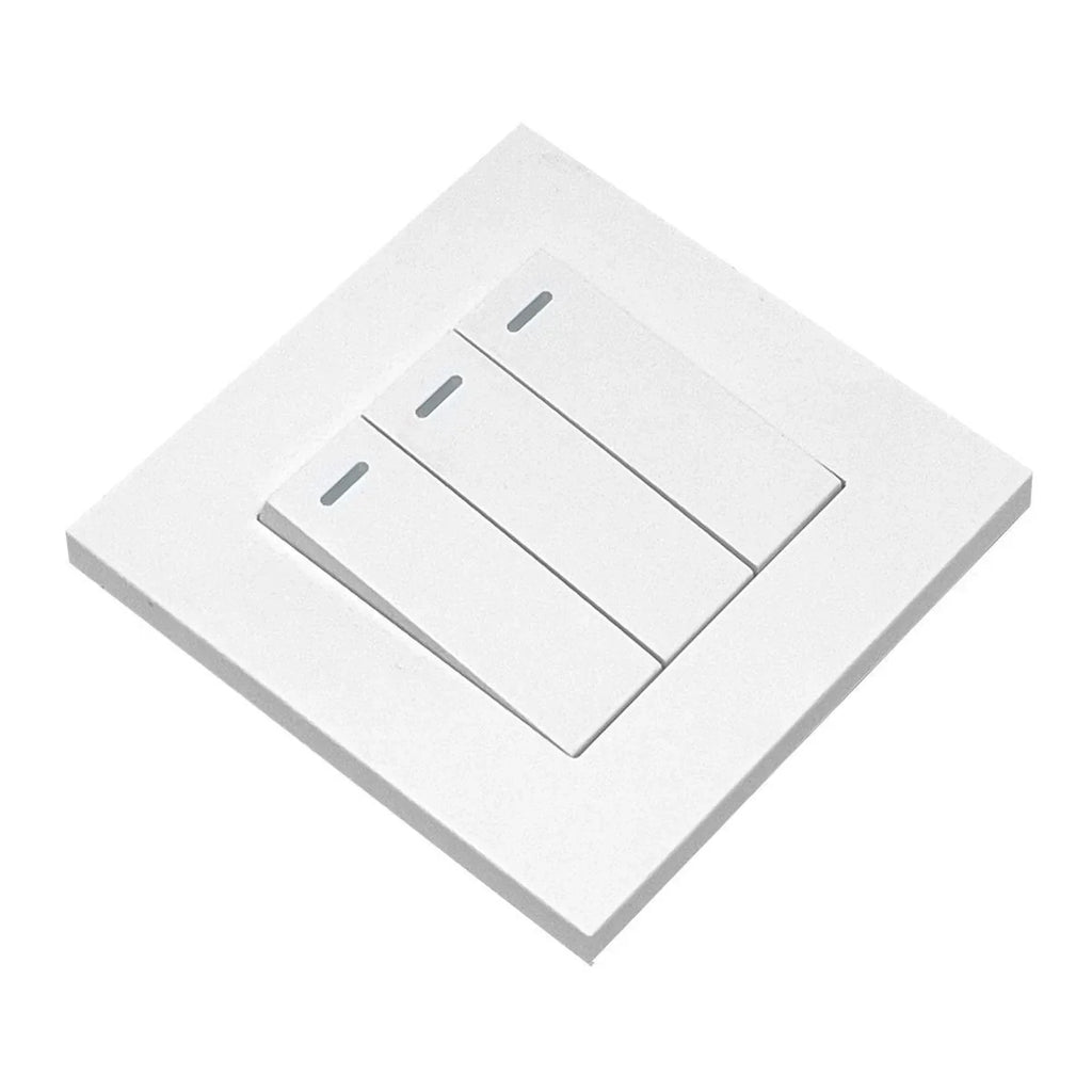 16AX 3-Gang 2-Way Light Switch White | Ledison