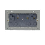 13A 2 Gang Switched Socket White | Ledison