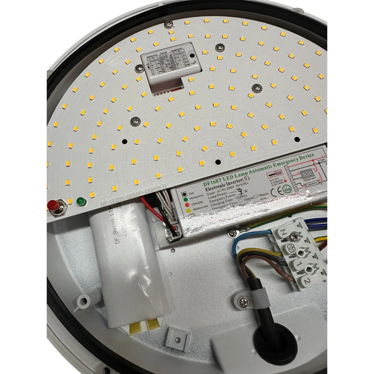 15W LED Eyelid Wall Light Fitting White | VOLTALED