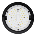 Nova LED Bulkhead 10W IP65 Tri-Colour Full & Half Moon | Ledison