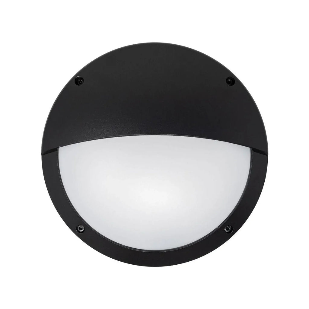 Nova LED Bulkhead 10W IP65 Tri-Colour Full & Half Moon | Ledison