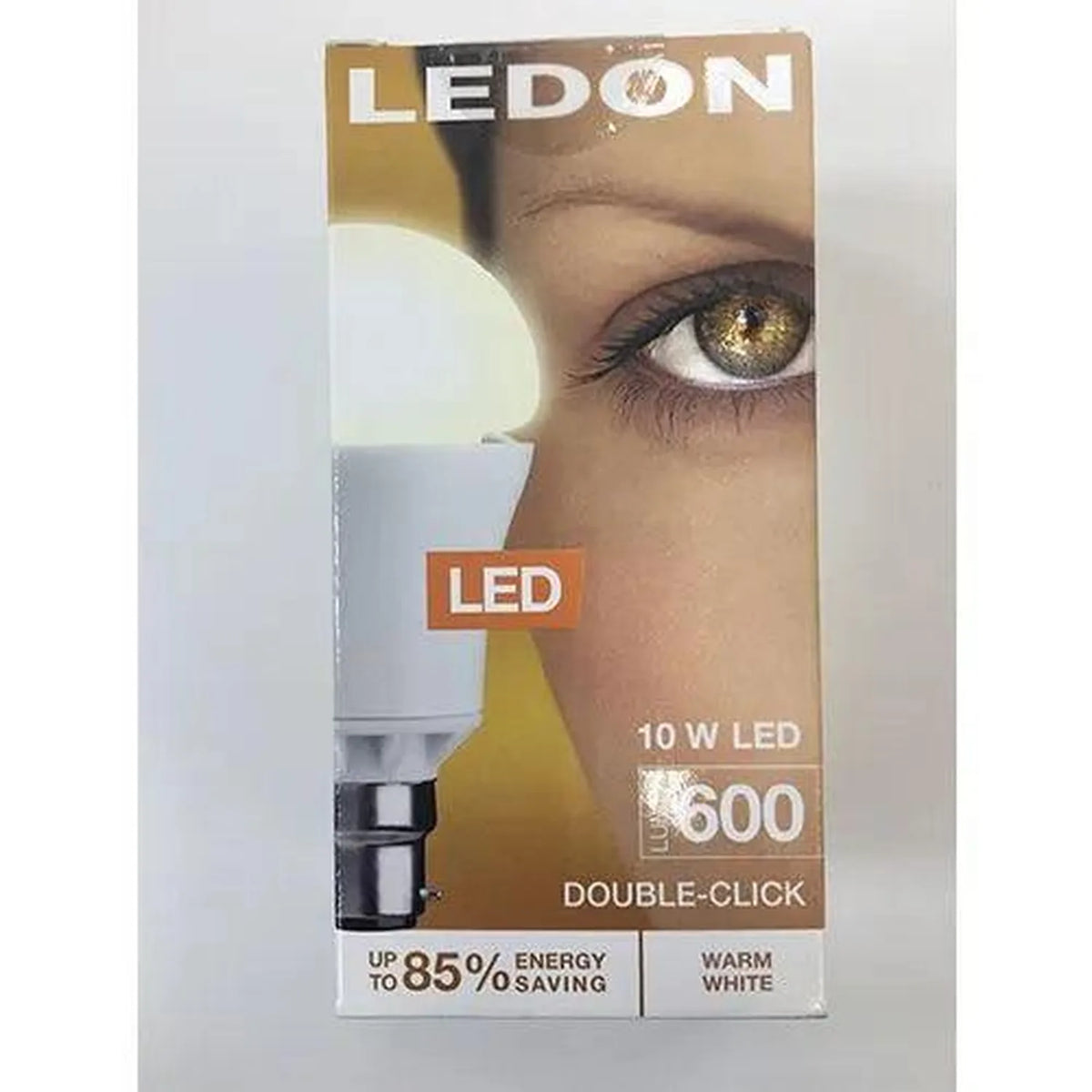 10W B22 LED Light Bulb 600lm Warm White | LEDON