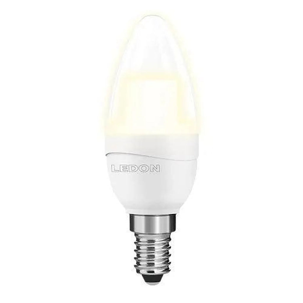 LED Candle Bulb 6W E14 B35 400lm Warm White | Ledon