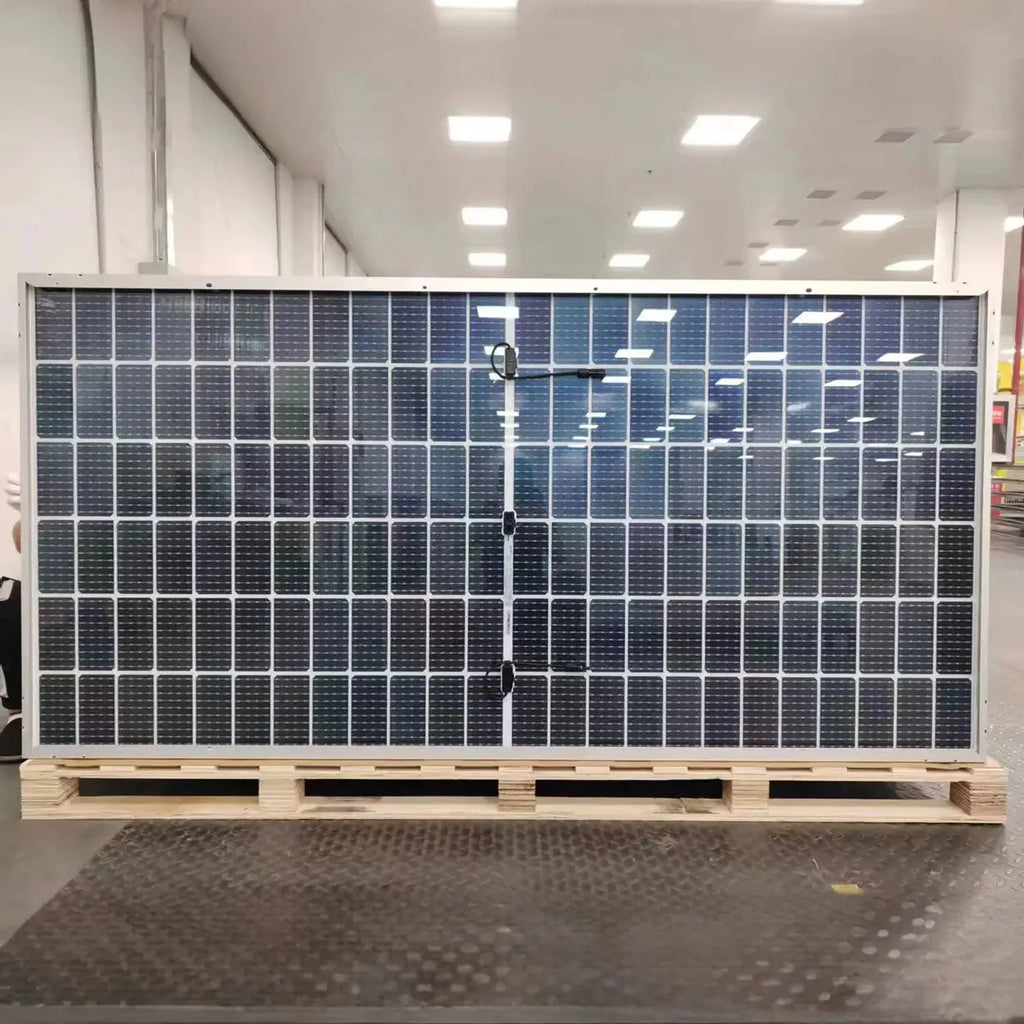 625W Bifacial N-Type Solar Panel Dual Glass | Pallet of 6