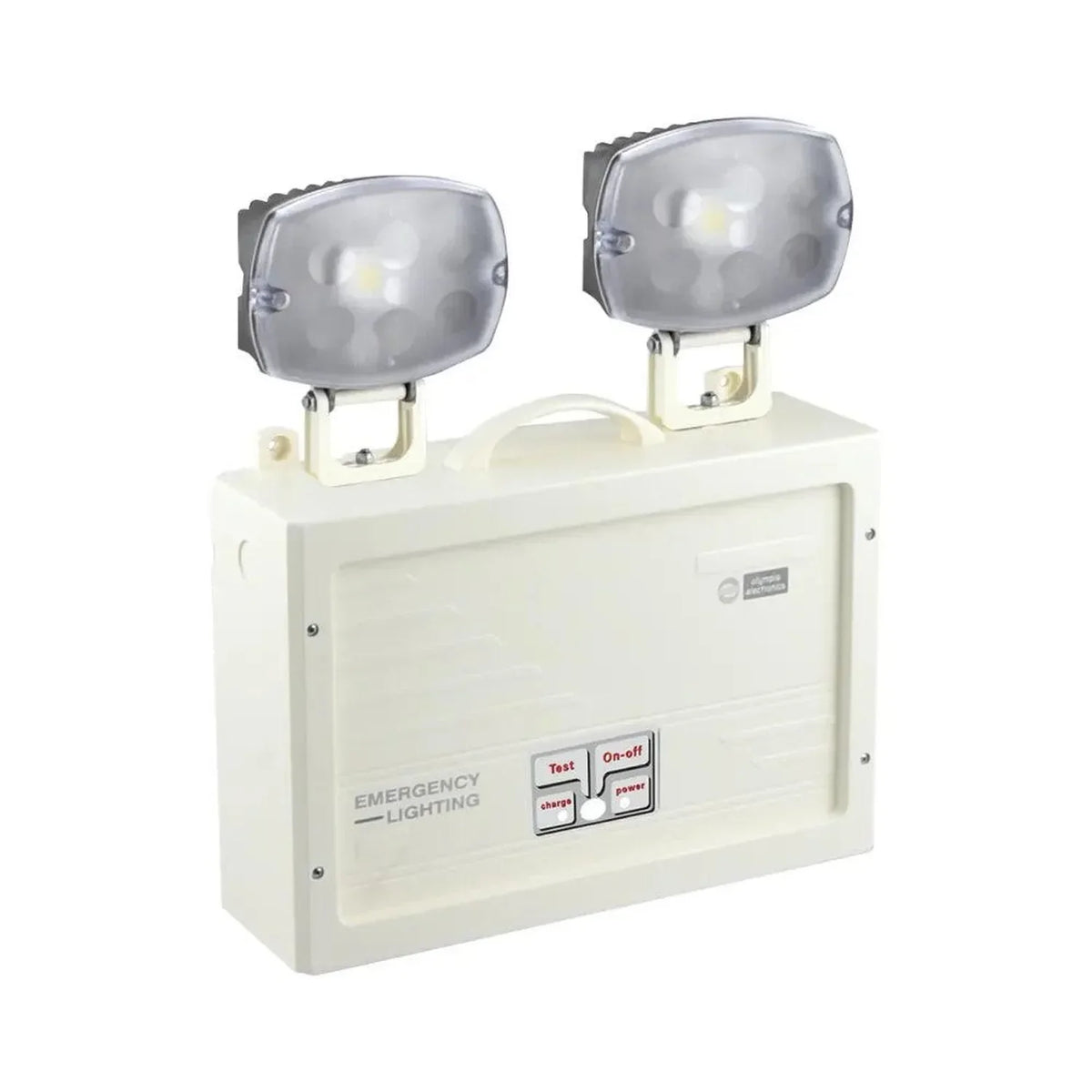 Twin Spot 3hr Emergency LED Light IP65 IK10 | Olympia Power Lights