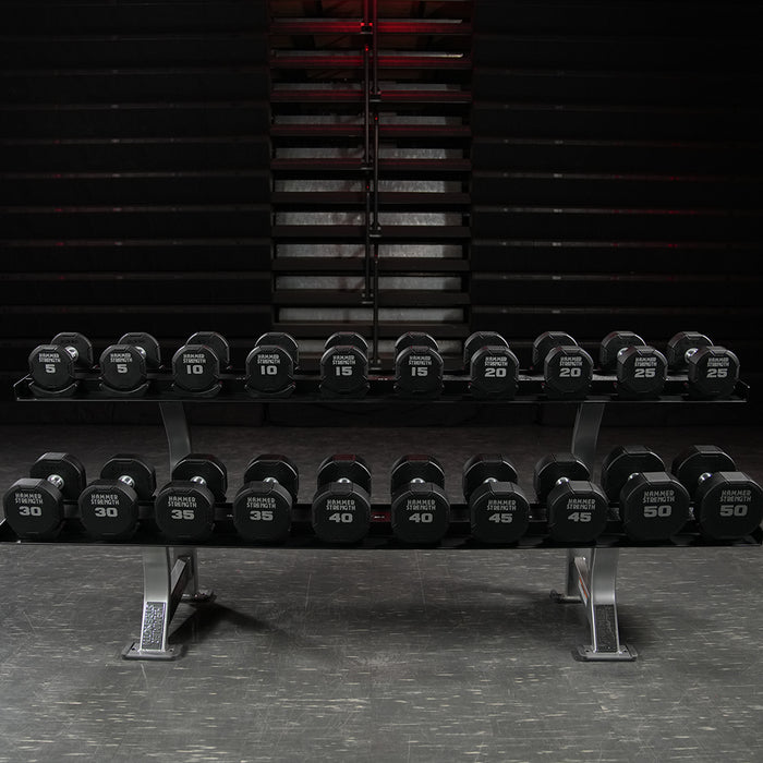 Hammer Strength Two Tier Dumbbell Rack