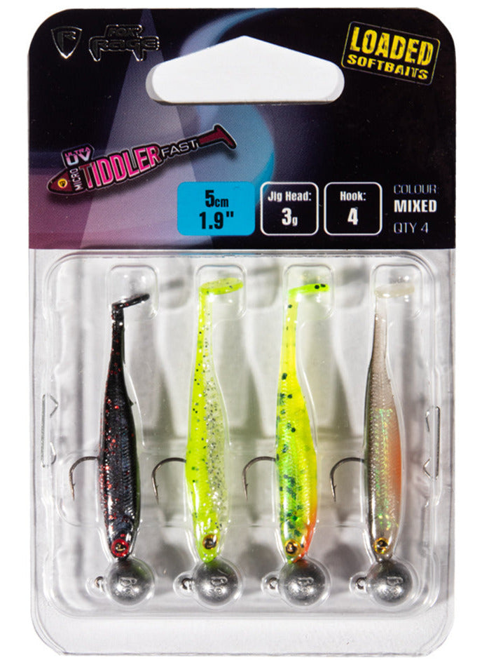 Fox Rage Ultra UV Loaded Micro Tiddler Lure Pack