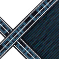 16x36 Rectangle Loop-Loc II Super Dense Blue Mesh In-Ground Pool Safety Cover with 4' x 8' Right 2' Offset Step