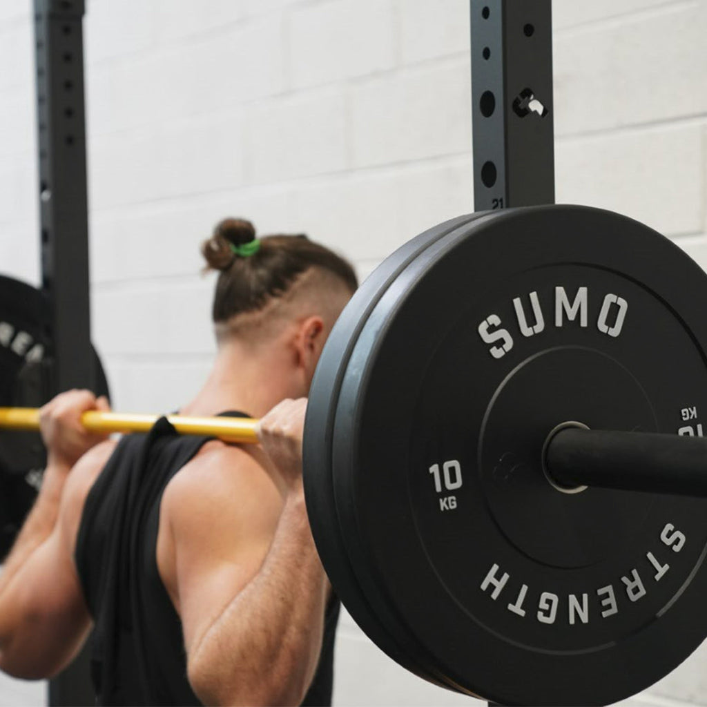 Black Bumper Plate & Bar Sets