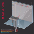 OCTO LUX 48gal Aquarium System with Black Cabinet