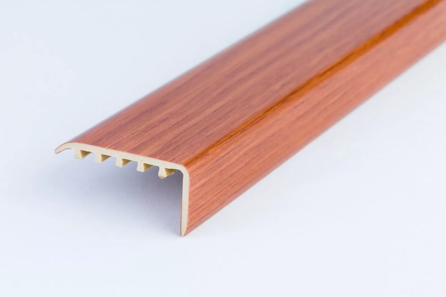 anti-slip wood effect PVC stair profile