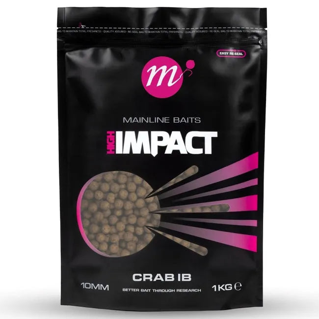 Mainline High Impact Crab IB Boilies Shelf Life