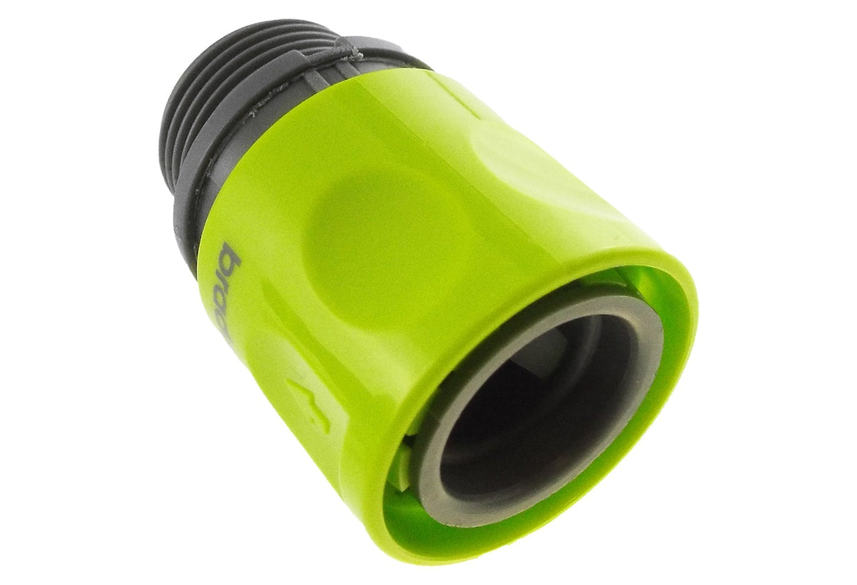 Female Hose Connector with 3/4" BSPM Thread Lime